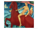 Buy Bathing of the Red Horse, 1912 at AllPosters.com