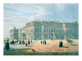 Buy The Winter Palace as Seen from Palace Passage, St. Petersburg, circa 1840 at AllPosters.com