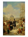 Buy Study for Napoleon III Visiting the Works at the Louvre, 1854 at AllPosters.com