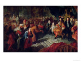 Buy Louis XIV Receiving the Persian Ambassador Mohammed Reza Beg, 19th February 1715 at AllPosters.com