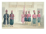 Buy Mohammed Shah, Ghufoor and the Retinue of Shah Shoojan-Ool-Moolk at AllPosters.com