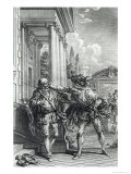 Buy Fight Scene, Illustration for "Le Cid" by Pierre Corneille 1762 at AllPosters.com