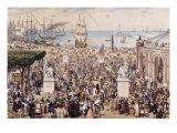 Buy A Market Under the Universal Democratic and Social Republic, 1848 at AllPosters.com