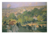 Buy Balloon Landing at Pre St-Gervais, circa 1885 at AllPosters.com