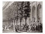 Buy Camille Desmoulins Speaking at the Palais Royal, 12 July 1789 at AllPosters.com