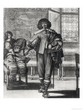 Buy Courtier Following the Last Royal Edict in 1633 and His Lacquey at AllPosters.com