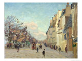 Buy Paris, Quai de Bercy, Snow Effect, circa 1873-74 at AllPosters.com