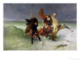 Buy The Flight of Gradlon Mawr circa 1884 at AllPosters.com
