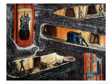 Buy Cross-Section of a Coal Mine at AllPosters.com