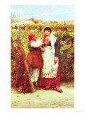 Buy Peasants in a Vineyard at AllPosters.com