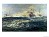 Buy 1st Battle Squadron of Dreadnoughts Steaming Down the Channel in 1911 at AllPosters.com