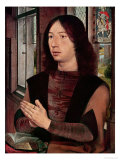 The Donor, from the Right Wing of the Diptych of Maerten Van Nieuwenhove, 1487