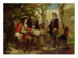 Buy Meeting Between Jean Cavalier and Claude Louis Hector Duke of Villars at AllPosters.com
