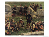 Fragment of the Panorama of the Battle of Rezonville, 1883