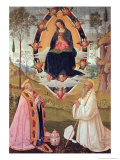 Buy Virgin in Glory with St. Gregory and St. Benedict at AllPosters.com