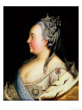 Buy Portrait of Elizabeth Petrovna Empress of Russia, circa 1768 at AllPosters.com