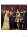 Buy The Marriage of Catherine de Medici and Henri II 1533 at AllPosters.com