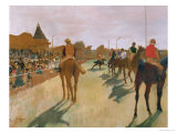 The Parade, or Race Horses in Front of the Stands, circa 1866-68 Giclee Print