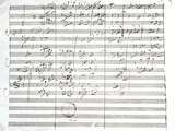 Score for the 3rd Movement of the 5th Symphony