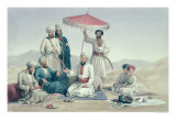 Buy Umeer Dost Mohammed Khan, from "Characters and Costumes of Afghuanistan", Published 1843 at AllPosters.com
