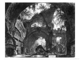 Ruined Gallery of the Villa Adriana at Tivoli