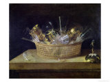 Still Life with a Basket of Glasses, 1644