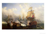 The Redoutable at Trafalgar, 21st October 1805
