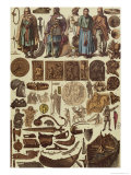 Buy Scandinavian Costumes and Objects up Until 1200, Late 19th Century at AllPosters.com