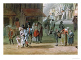 Buy The Place de L'Apport-Paris in Front of the Grand-Chatelet at AllPosters.com