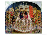 Buy The Coronation of the Virgin in Paradise, 1438 at AllPosters.com