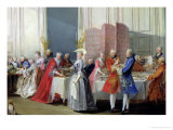 Buy English Tea in the Salon des Quatre Glaces at the House of the Prince de Conti Palais Du Temple at AllPosters.com