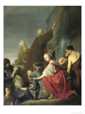 Buy Moses Striking Water from the Rock at AllPosters.com