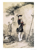 Buy Napoleon I at Military School in 1783, Illustration from "L'Empereur et La Garde Imperiale" at AllPosters.com