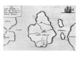 Buy Map of Atlantis, from "Mundus Subterraneus", 1665-68 at AllPosters.com