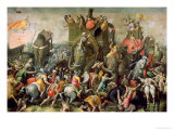 Buy The Battle of Zama, 202 BC, 1570-80 at AllPosters.com