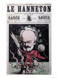 Buy Caricature of Victor Hugo as Zeus in Exile on Guernsey from the Front Cover Of"Le Hanneton" at AllPosters.com