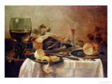 Buy Still Life with Fruit Pie, 1635 at AllPosters.com