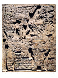 Buy Stela Depicting a High Priest and a Woman, from Yaxchilan at AllPosters.com