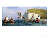 Buy Bathing at Etretat at AllPosters.com
