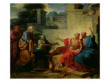 Buy Job Being Scolded by His Wife, circa 1790 at AllPosters.com