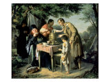 Buy Tea Drinking in Mytishchi, Near Moscow, 1862 at AllPosters.com