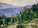 View of Mount Mareseilleveyre and the Isle of Maire, circa 1882-85