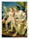 Buy Poet's Inspiration, 1785 at AllPosters.com