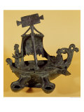 Buy Lamp in the Form of a Boat, with St. Paul and St. Peter at AllPosters.com