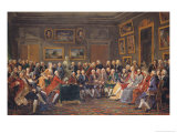 The First Reading at Mme Geoffrin's of Voltaire's Tragedy 