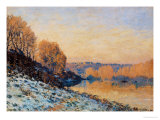 Port-Marly, White Frost, 1872