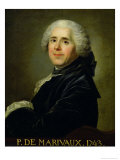 Buy Portrait of Pierre Carlet de Chamblain de Marivaux 1743 at AllPosters.com