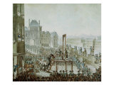 Buy The Execution of Georges Cadoudal and His Accomplices, Place de Greve, 25th June 1804 at AllPosters.com