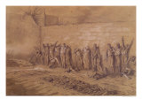 Buy Execution at the "Mur des Federes", Pere-Lachaise Cemetery, 28th May 1871 at AllPosters.com