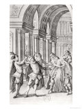 Buy Illustration from the Frontispiece of "Ines de Castro" by Antoine Houdar de La Motte at AllPosters.com